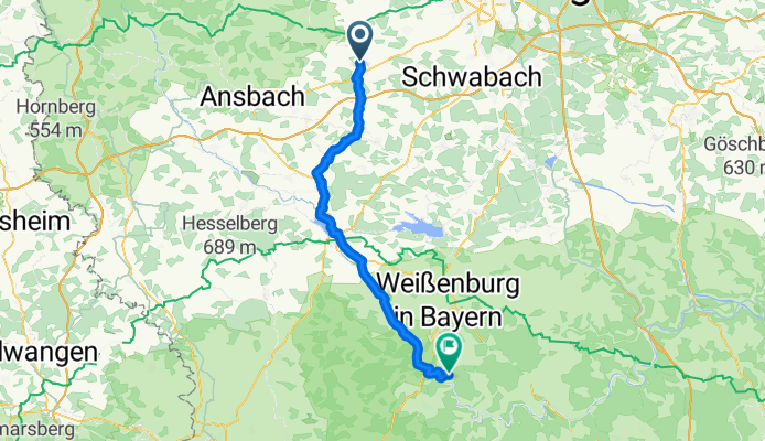 Bonnhof Süd nach Deisingerstraße