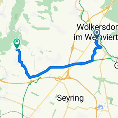 Kühltal nach Neustiftkeller Enzersfeld