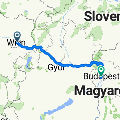 Vienna to budapest