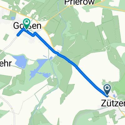 B96, Golßen nach Hauptstraße, Golßen