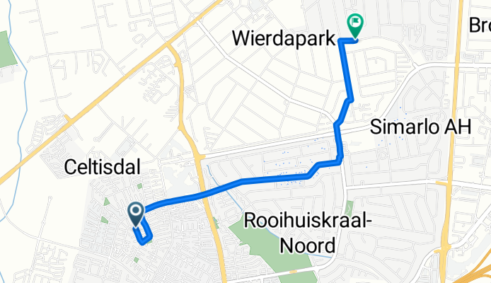 Osprey Street to Willem Botha Drive