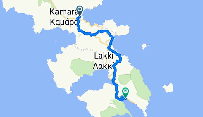 Route to Leros