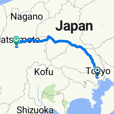 tokyo to matsumoto