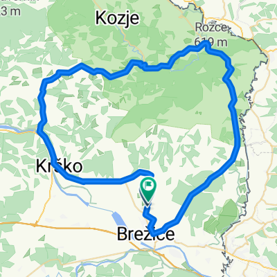 Route to Brezina