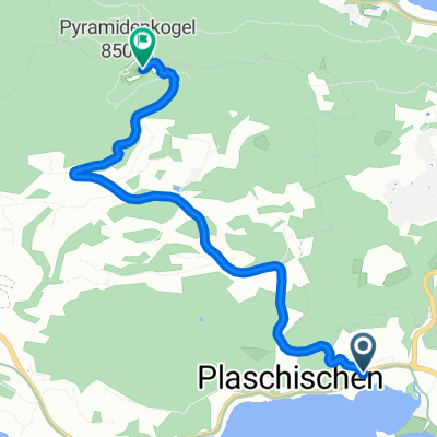 Plescherken to Pyramidenkogelstraße