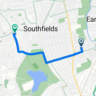 Strathville Road, London to Hansler Court, London