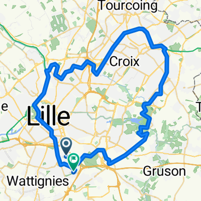 ROOBAY LOOP (via la Deûle et le canal)