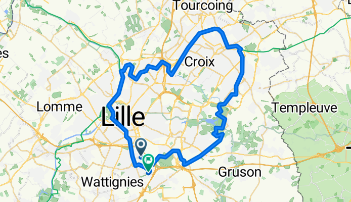 ROOBAY LOOP (via la Deûle et le canal)