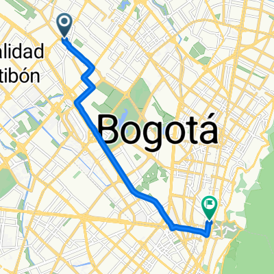 Calle 63B, Bogotá a Calle 38, Bogotá