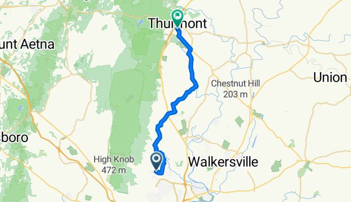 From Frederick to Thurmont