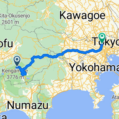 Oishi, Fujikawaguchiko to Ikebukuro 2-Chōme, Toshima