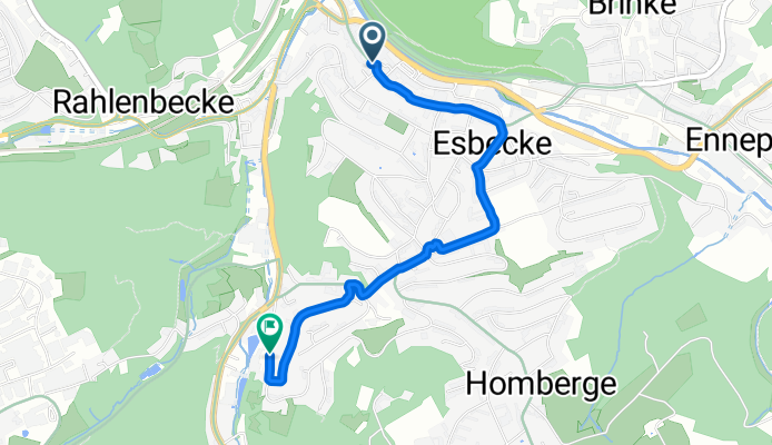 Voerder Straße, Ennepetal nach Kolkstraße, Ennepetal