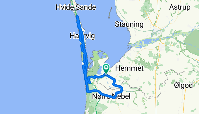 Nr. 9 Runde Hemmet 2 (75 km)