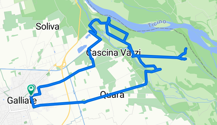 Via San Martino, Galliate a Via Lodovico Sforza, Galliate