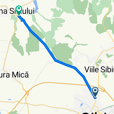 Legatura de off road intre Sibiu si Ocna Sibiului