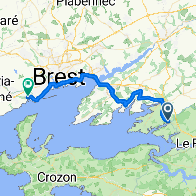 Rhun Vian, Hôpital-Camfrout to Rue Maria Callas, Brest