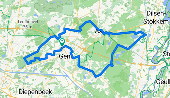 Limburg: fietsen door de heide, fietsen tussen de mijnterrils en fietsen door het water