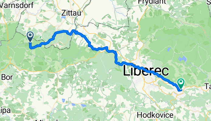 002 Dolní Světlá (Niederlichtenwalde) - Neiße - Jablonec nad Nisou (Gablonz)