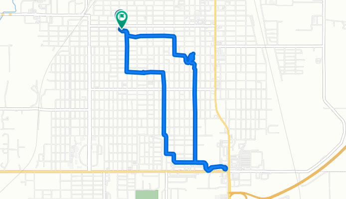 W Minnesota Ave, Chickasha to W Minnesota Ave, Chickasha