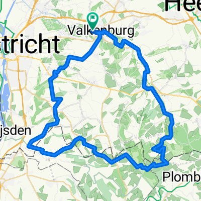 Route in Valkenburg