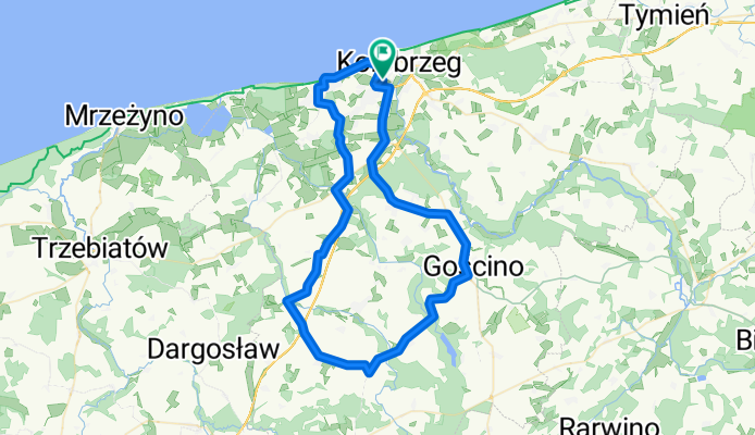 Mazowiecka, Kołobrzeg do Mazowiecka, Kołobrzeg