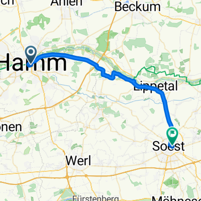 Sternstraße, Hamm to Osthofenstraße, Soest