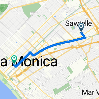 Barry Ave, Los Angeles to State Route 2, Santa Monica