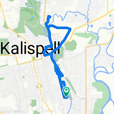 Eighth Ave E, Kalispell to Eighth Ave E, Kalispell