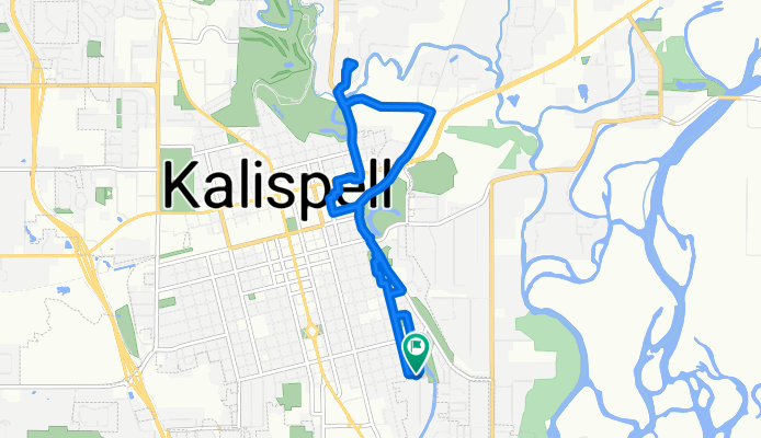 Eighth Ave E, Kalispell to Eighth Ave E, Kalispell