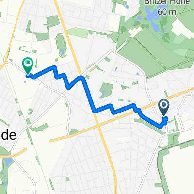 Drusenheimer Weg, Berlin nach Daimlerstraße, Berlin