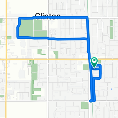 W 1680 N, Clinton to W 1680 N, Clinton