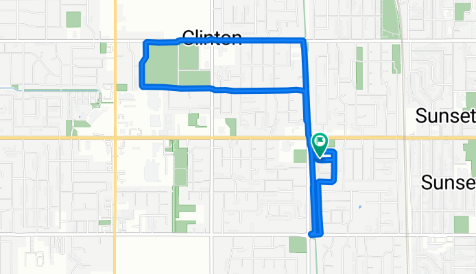 W 1680 N, Clinton to W 1680 N, Clinton