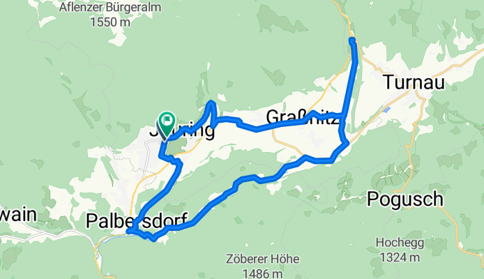 Route in Aflenz