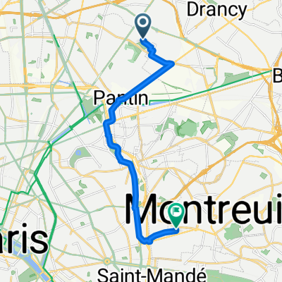 Rue Barbara to Boulevard Chanzy