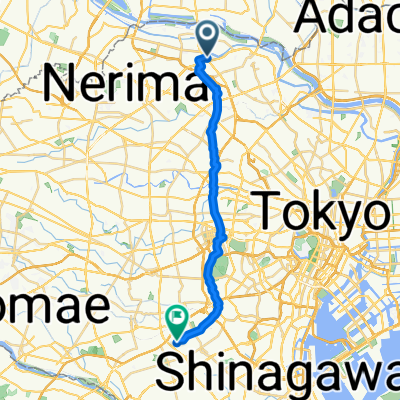 Sakashita 1-Chōme, Itabashi to Nozawa 1-Chōme, Setagaya