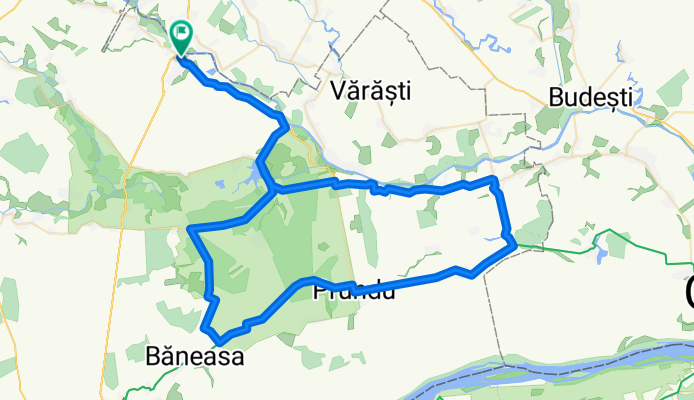 Route in Adunații-Copăceni