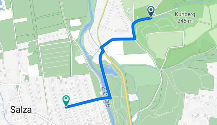 Route in Nordhausen