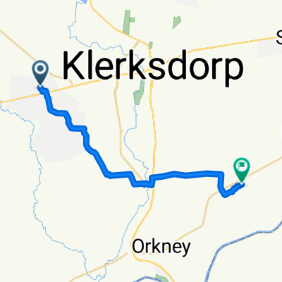 Route from Landsberg Avenue