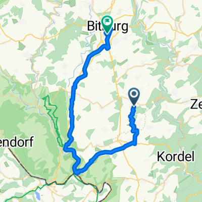 49.891, 6.567 nach 49.966, 6.524