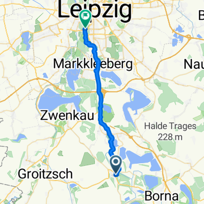 Pleißeradweg Neukieritzsch-Leipzig
