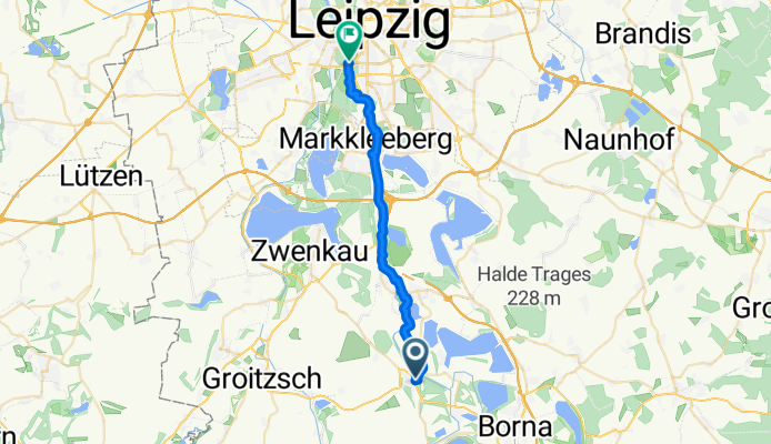 Pleißeradweg Neukieritzsch-Leipzig