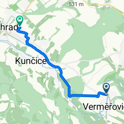 Verměřovice do Šedivská