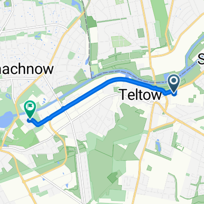 Lichterfelder Allee, Teltow nach Im Tal, Kleinmachnow