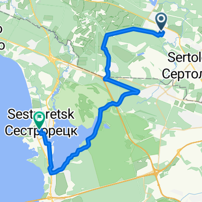 сестрорецк маршрут