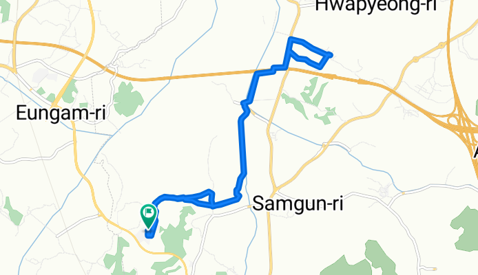 신해리, 여주시에서 신해리, 여주시까지