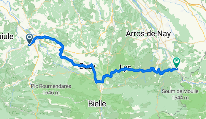 Chemin de la Gravette to Saillet