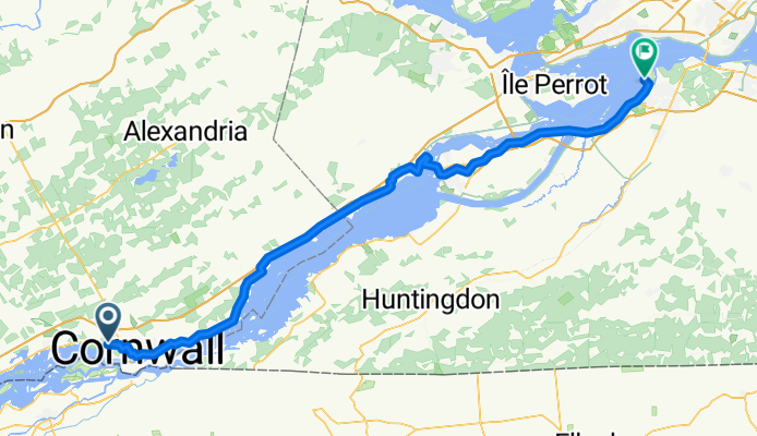 Day11_ Cornwall to Châteauguay