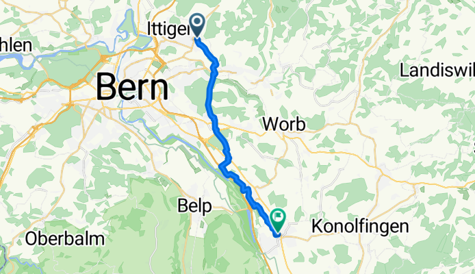 Route zu Alterszentrum Schlossgut