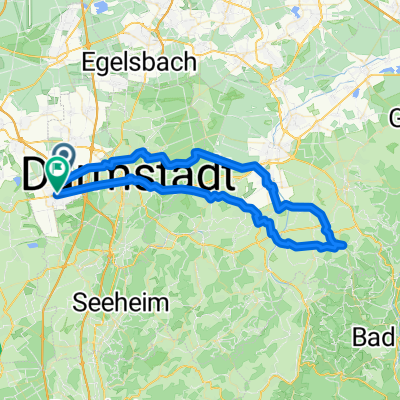 Griesheim - Veste Otzberg und zurück 2024