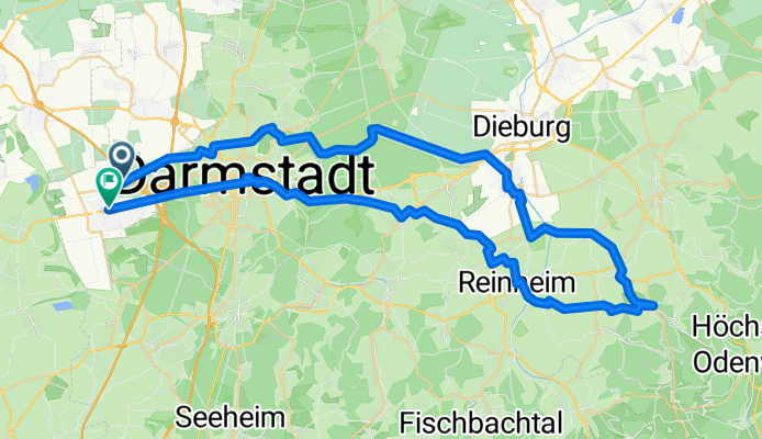 Griesheim - Veste Otzberg und zurück 2024